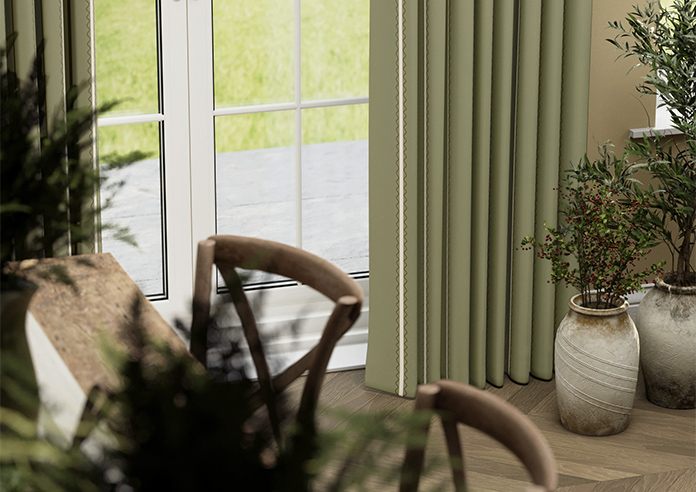 The British Stripe Co. Alfred, Derwent No.1 - Made to Measure Curtains - Image 5